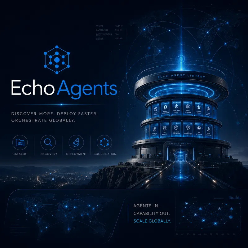EchoAgents: Discover More. Deploy Faster. Orchestrate Globally.