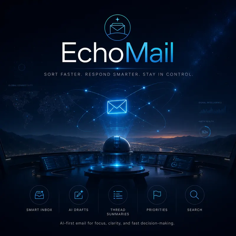 EchoMail: Sort Faster. Respond Smarter. Stay in Control.